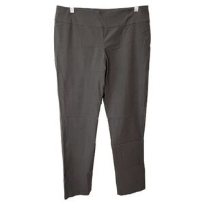 NIC+ZOE l  Black Straight Leg Pants l Tech Stretch l Size 12 l Poshmark